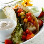 grilled fish tacos with strawberry salsa