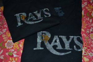 tampa bay rays glitter shirt