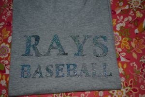Tampa Bay Rays Glitter Shirt