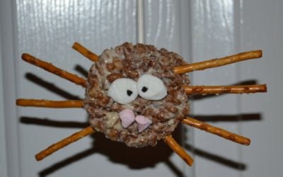 Spider Rice Krispies Treats