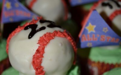 Baseball Cupcakes (How Not to Make Them)
