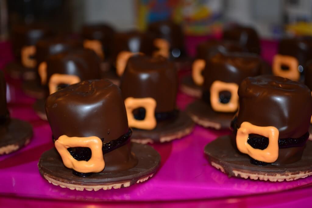 pilgrim hat cookies