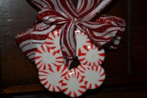 peppermint candy ornaments