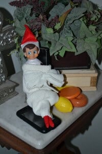 elf on a shelf breakfast
