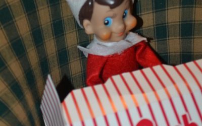 Elf on a Shelf Movie Night