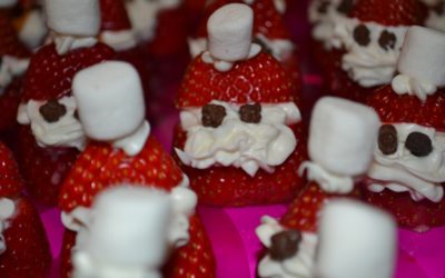 Strawberry Santa Treats