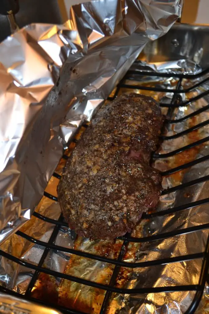 herb crusted petite roast