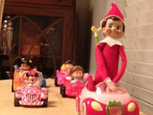 elf on shelf road rally