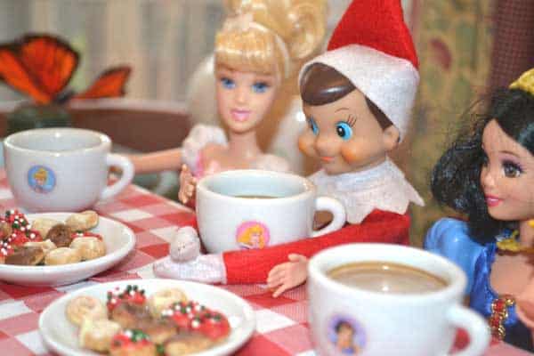 Elf on a Shelf Tea Party