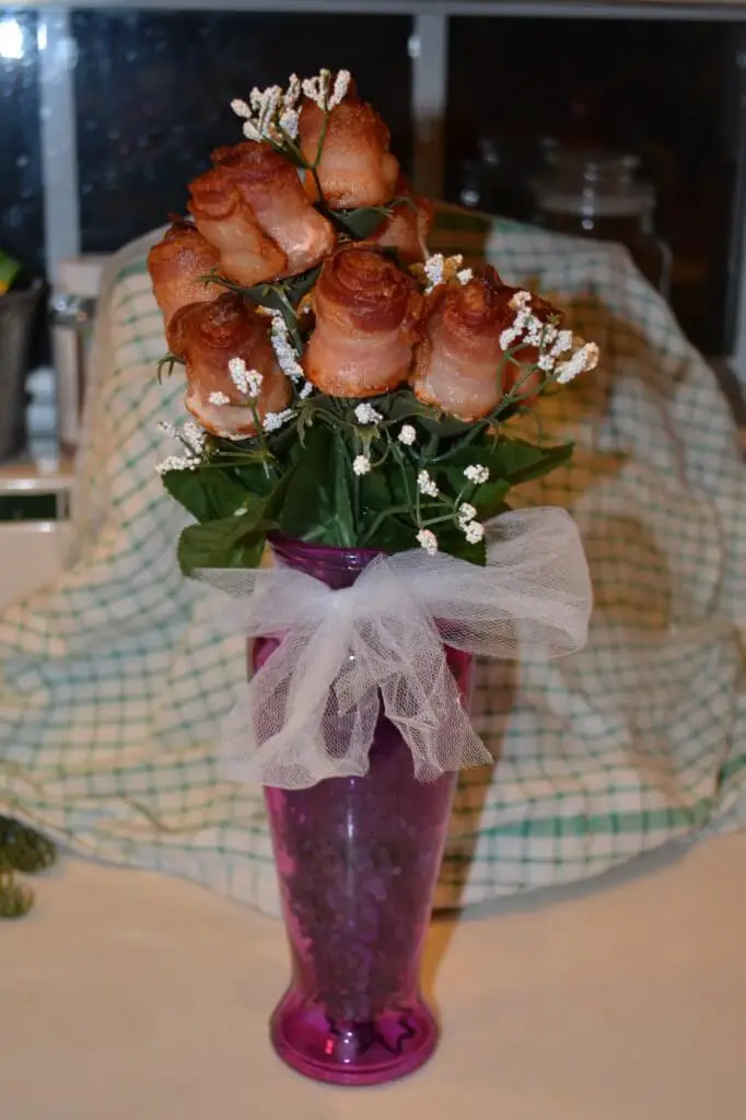 bacon roses