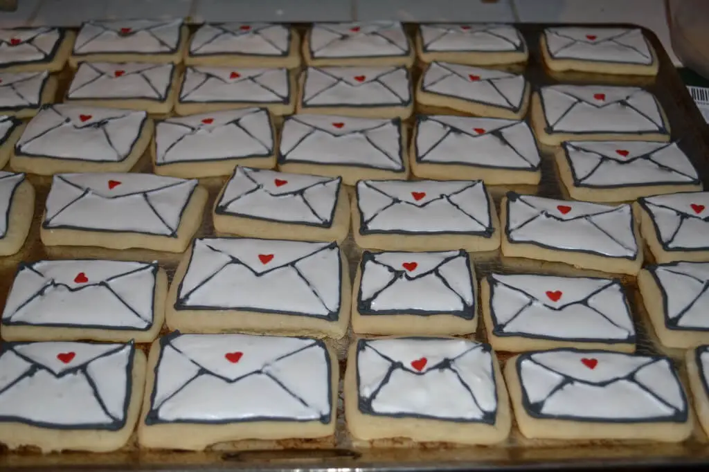 envelope cookies