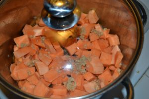 add sweet potatoes