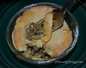 mini beef pot pie