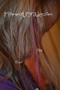 wacky wednesday hair chalk