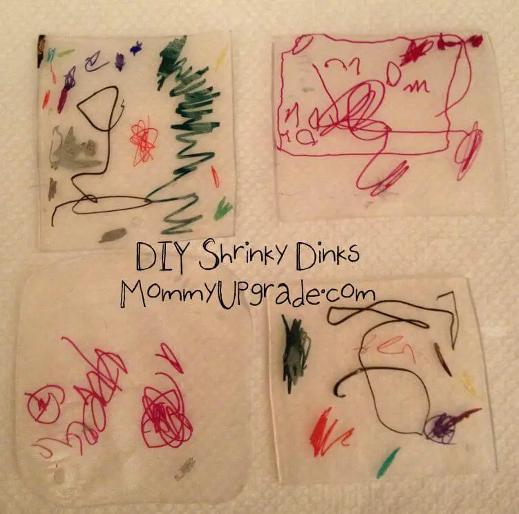 DIY shrinky dinks