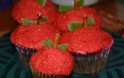 Apple Cupcakes for Teacher Appreciation Week
