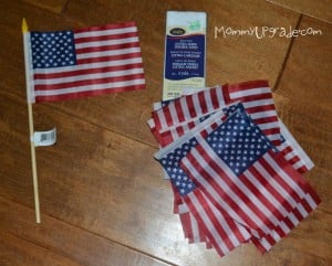 how to make an american flag banner