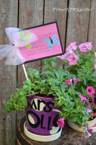 flower pot for teacher appreciation week