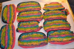 making pinata cookies for cinco de mayo