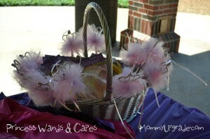 Princess and Knights party wands