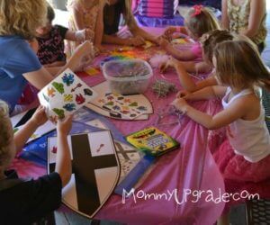 Princess and Knights party crafts