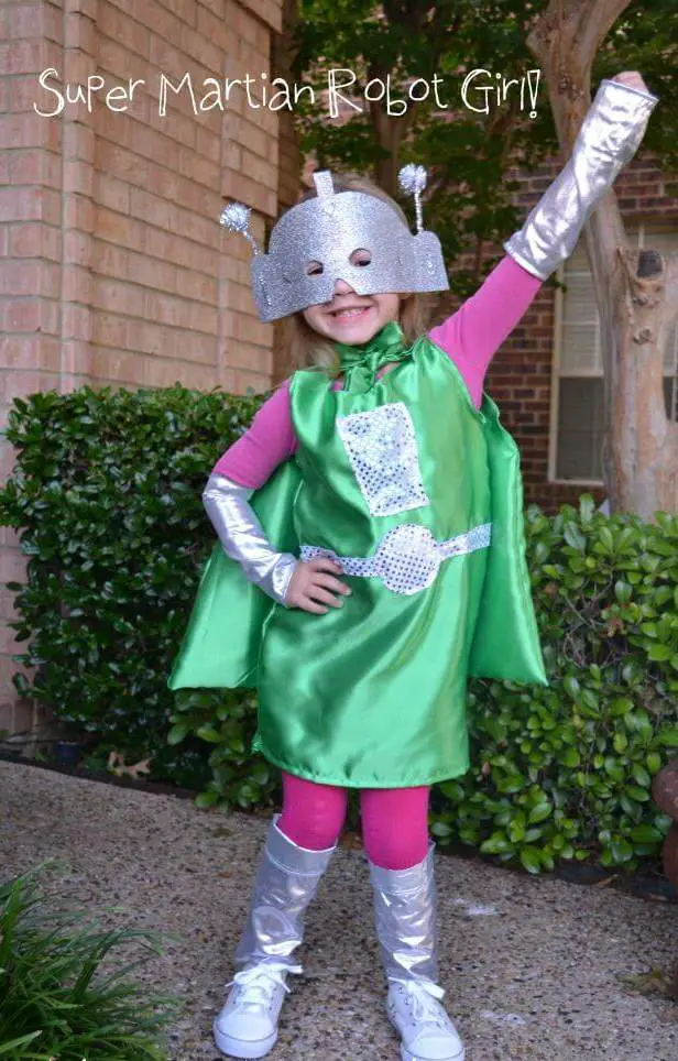 Super Martian Robot Girl Costume