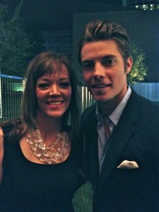 TNT Dallas Premier Party, Josh Henderson, Trista Perot