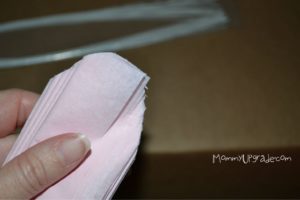 how to make tissue paper pom poms