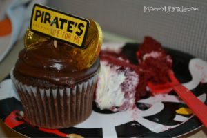 pirate party cupcakes