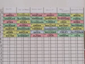 draft board fantasy football