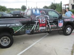 GMC NFL Truck