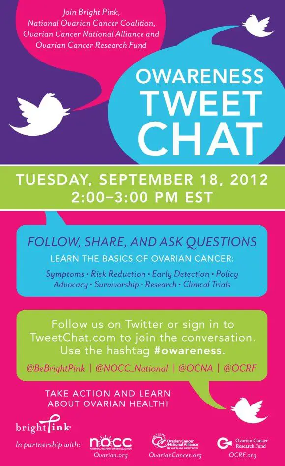 ovarian tweet chat