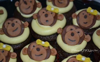 How to make monkey cupcakes