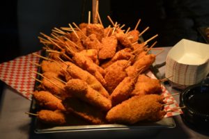 fried picnic on a stick