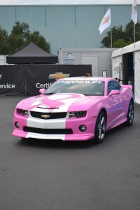 pink 2013 chevy camaro