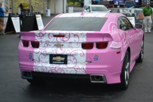 pink 2013 chevy camaro