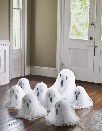 cheesecloth ghosts