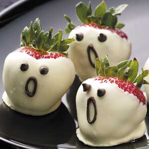 strawberry ghosts