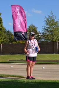 dallas 3 day walk for a cure flag