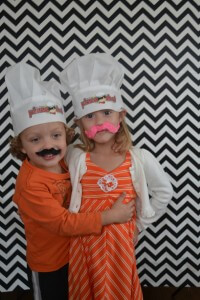 pizza party photo booth