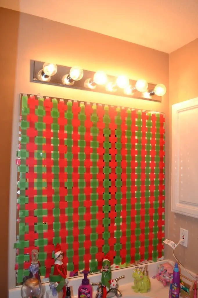 elf basket weaving elf mirror trick