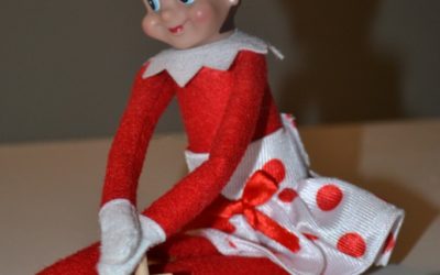 Elf on a Shelf: Day 15 Dreidel