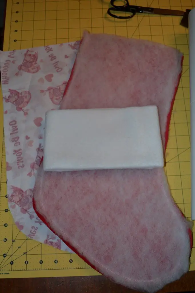 how to make a christmas stocking with cuff sew a christmas stocking