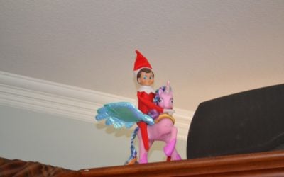 Elf on a Shelf: Day 20 My Little Pony