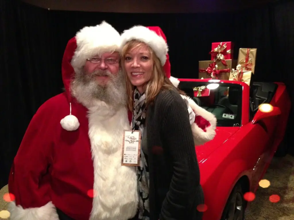 Santa and me Chevy Santa
