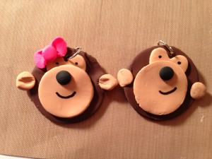 monkey charms boy and girl