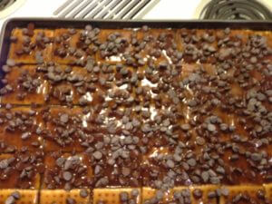how to make toffee cracker candy