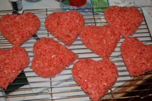 valentine rice krispy