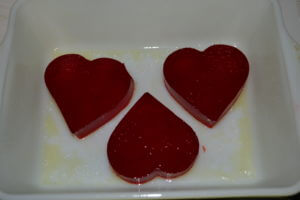 jello heart jigglers