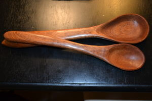 handmade wooden spoons